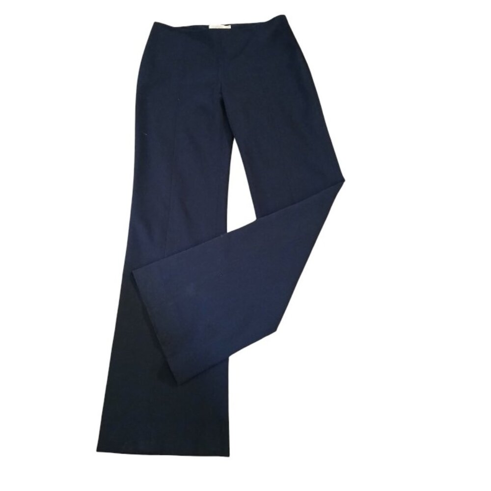 CASLON Dark Blue Wide Leg Dress Trousers Size 2 - Picture 3 of 9